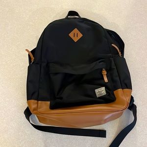 Like new Abshoo black/brown backpack